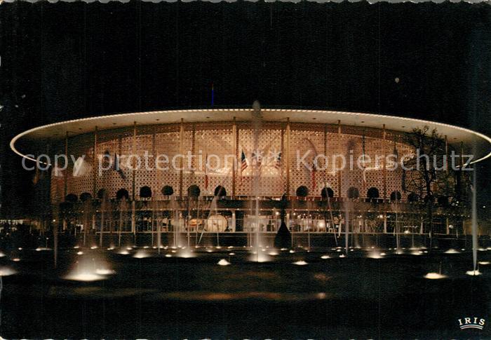 Exposition Universelle Bruxelles 1958 U.S.A. Pavillon