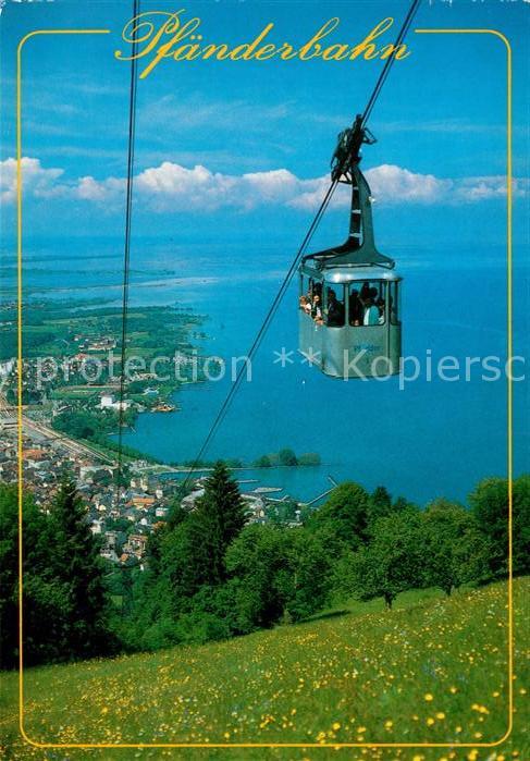 Seilbahn Pfaender Bregenz Bodensee