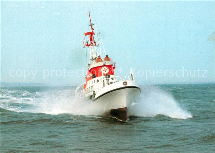 Motorboote Seenotkreuzer mit Tochterboot Otto Schuelke H. J. Kratsche