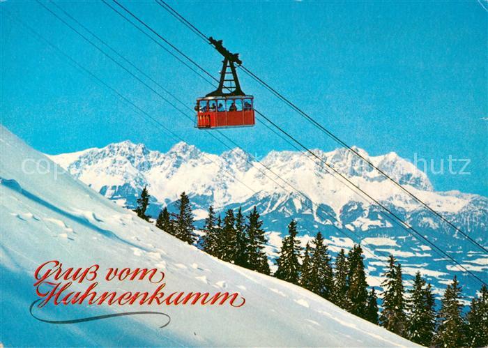 Seilbahn Hahnenkamm Kitzbuehel Wilder Kaiser