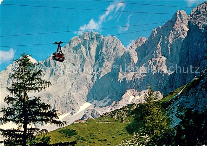 Seilbahn Dachstein Suedwand Gletscherbahn Ramsau