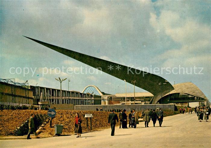 Exposition Universelle Bruxelles 1958 Fleche du Genie Civil