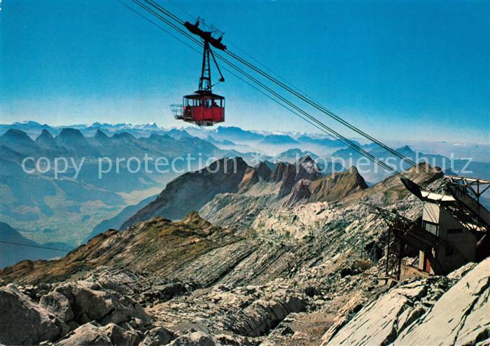 Seilbahn Saentis Churfirsten Glarneralpen