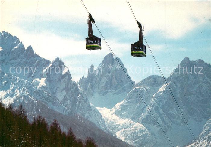 Seilbahn Sexten Hasenkopfl Sesto Monte Elmo Dolomiti