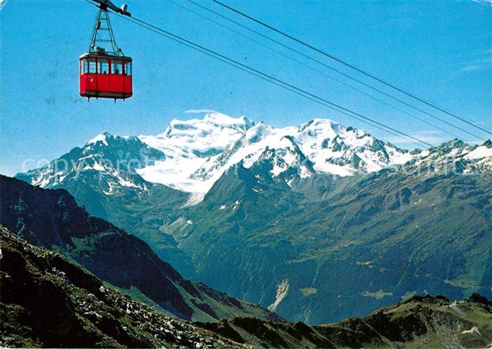 Seilbahn Telepherique des Attelas Verbier Grand-Combin