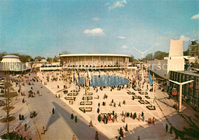 Exposition Universelle Bruxelles 1958 Pavillon U.S.A. Saint Siege Pays Arabes