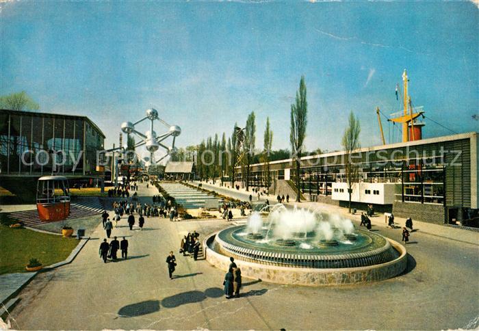 Exposition Universelle Bruxelles 1958 Avenue de Benelux