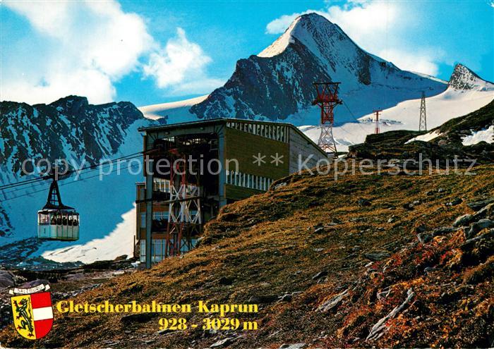 Seilbahn Gletscherbahnen Kaprun Bergstation Kitzsteinhorn
