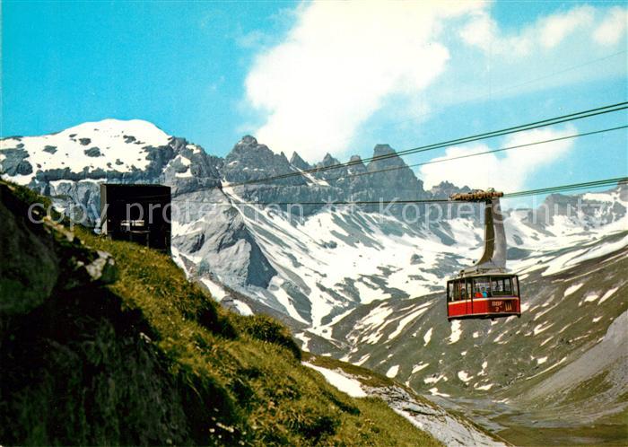 Seilbahn Grauberg Flims Tschingelhoerner Segnespass