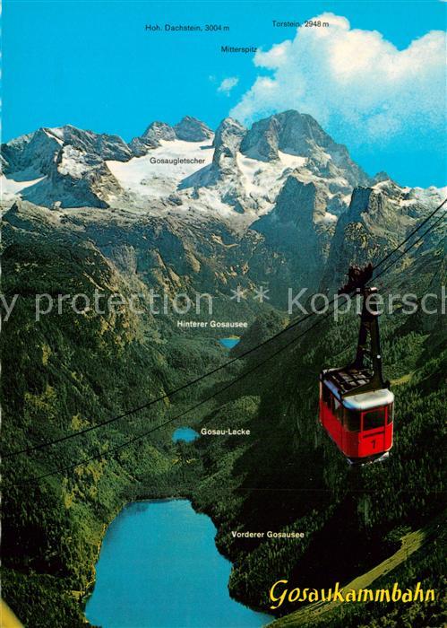 Seilbahn Gosaukamm Gosausee Hoher Dachstein