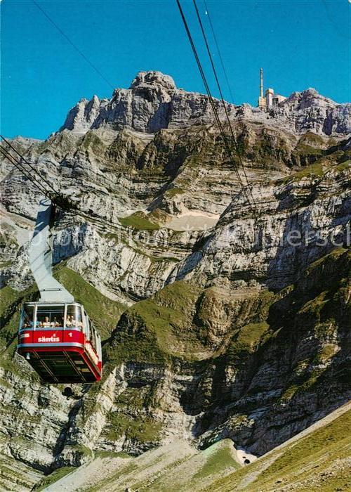 Seilbahn Saentis Schwaegalp Gyrenspitz