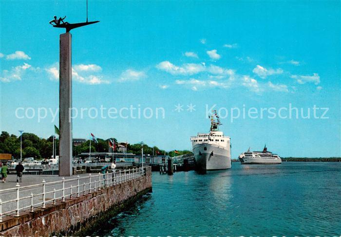 Schiffe Ships Navires Kiel Oslo-Kai