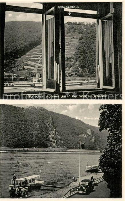 Assmannshausen Winzer Schaenke Bootssteg