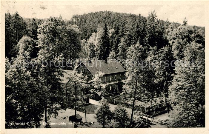 Hermsdorf Gera Ziegenmuehle im Zeitzgrund