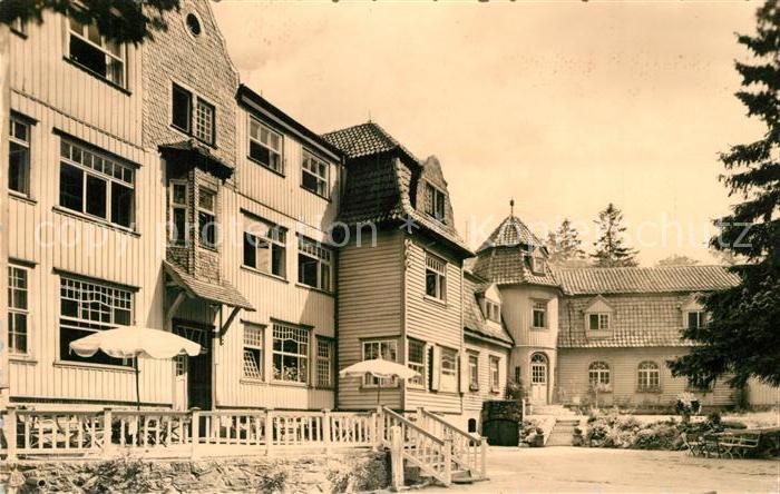 Friedrichsbrunn Harz Sanatorium Dr Strokorb