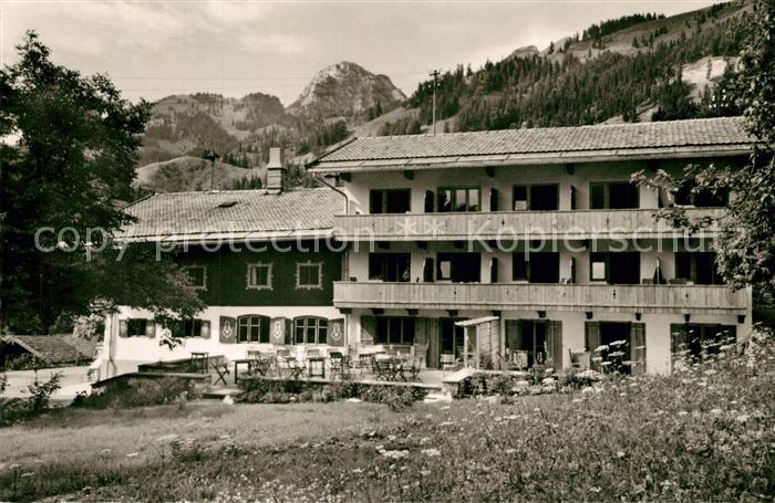 Bayrischzell Sanatorium Tannerhof mit Wendelstein