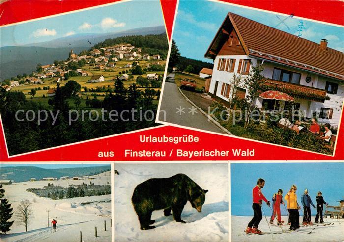 Finsterau Bayerischer Wald Panorama Ferienwohnung Rosl Rogmanns Baer Skikurs