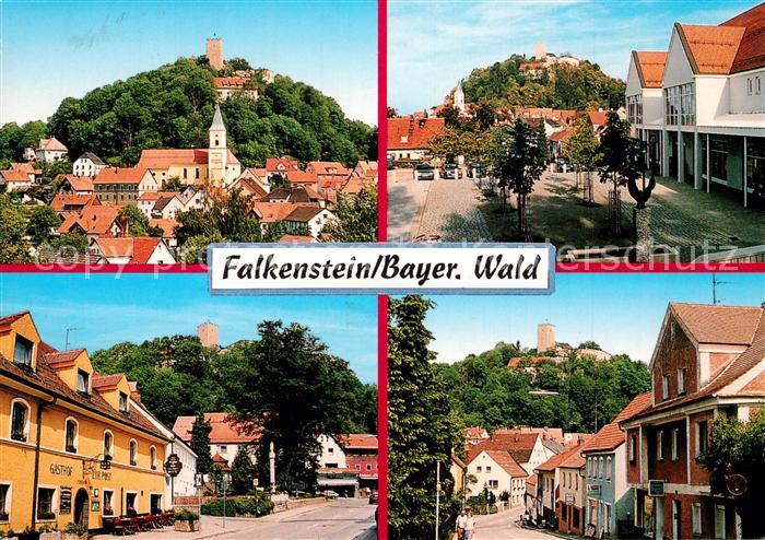 Falkenstein Oberpfalz Burg Gasthof Ortsmotive