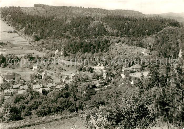Sitzendorf Thueringen Fliegeraufnahme