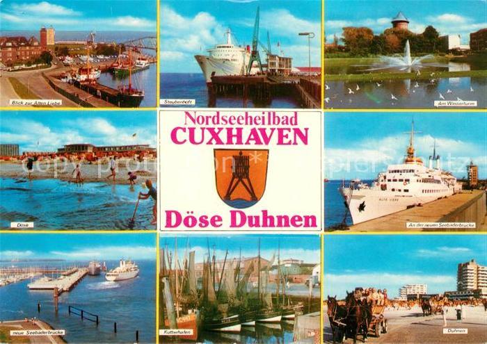 Cuxhaven Doese Nordseebad Alte Liebe Steubenhoeft Am Wasserturm Doese Seebruecke