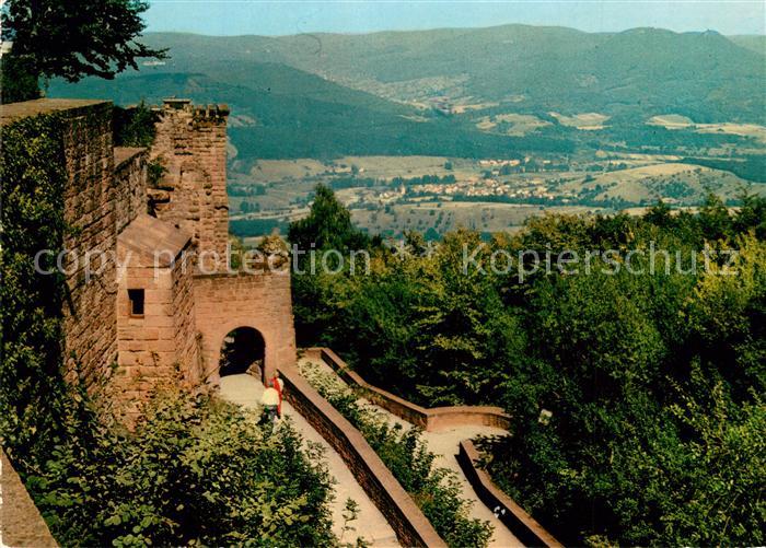 Annweiler Trifels Blick vom Trifels