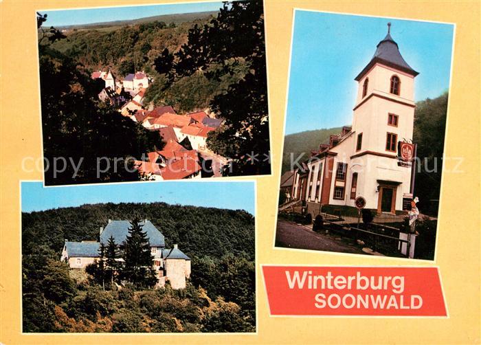 Soonwald Panorama Winterburg Burgschenke