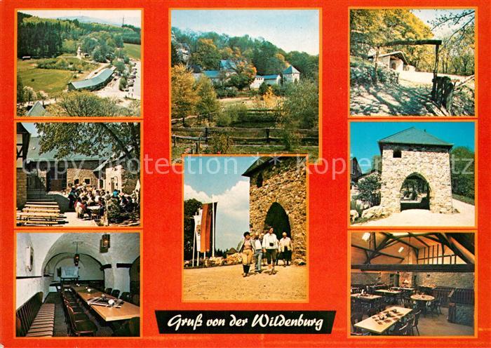 Kempfeld Wildenburg Gaststaette Teilansichten