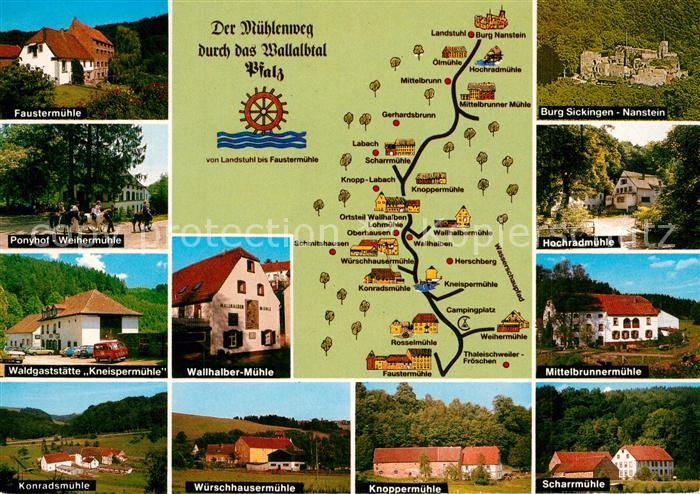 Wallhalben Faustermuehle Ponyhof Kneispermuehle Konradsmuehle Wuerschhauser Mueh