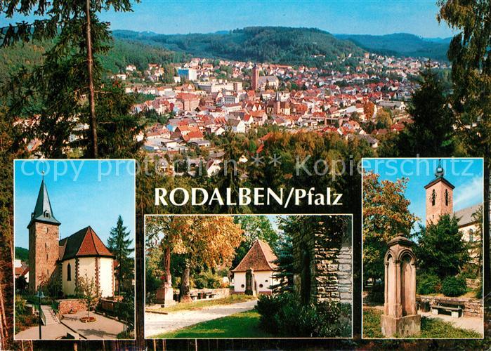 Rodalben Panorama Kirche Schloss