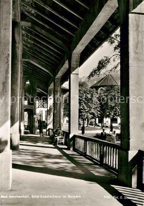 Bad Reichenhall Sole Gradierhaus im Kurpark