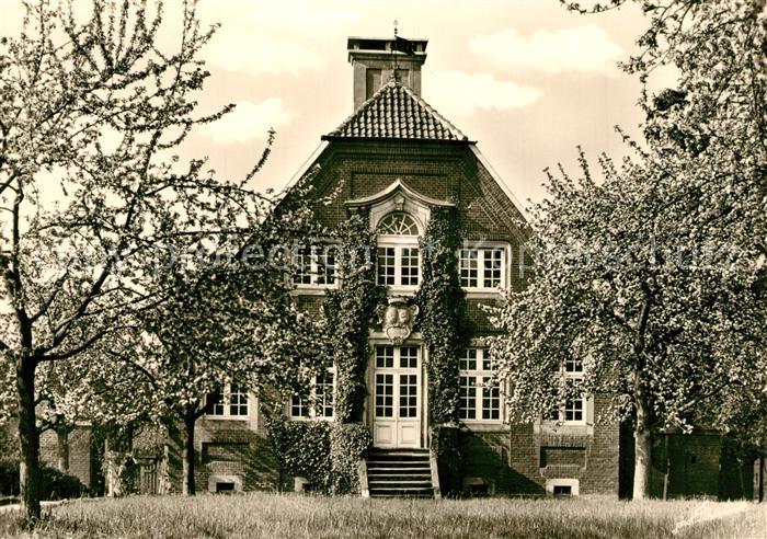 Muenster Westfalen Haus Rueschhaus Wohnsitz der Annette von Droste Huelshoff