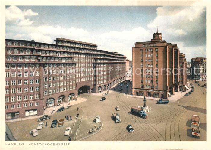 Hamburg Kontorhochhaeuser