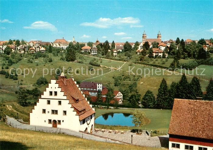 Freudenstadt Baerenschloesschen mit Stadtblick