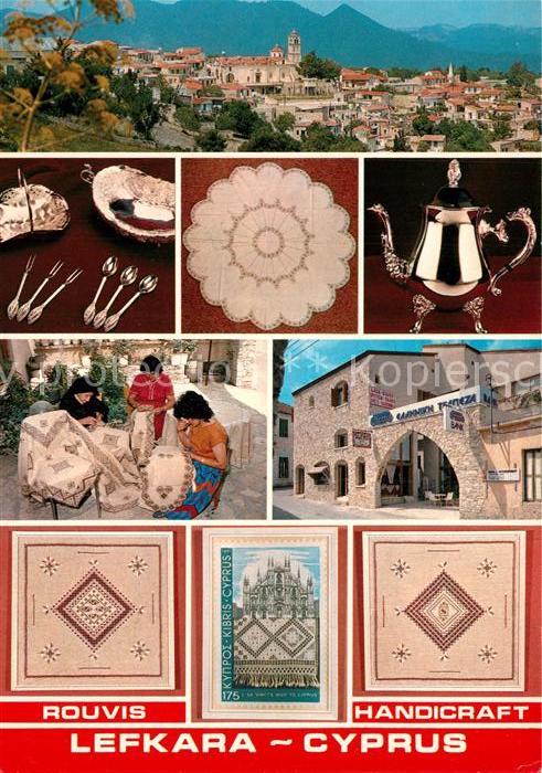 Lefkara Ausstellung der Traditionellen Spitzen und Silberarbeiten aus Lefkara