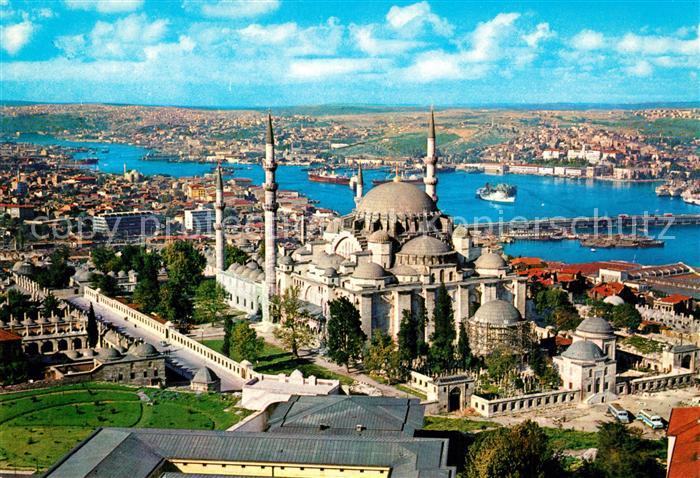 Istanbul Constantinopel Suleymaniye und Goldenes Horn