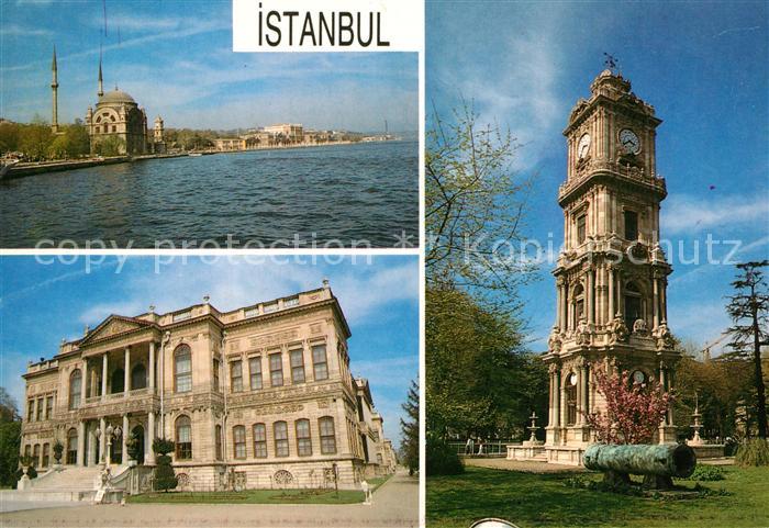 Istanbul Constantinopel Saat Kulesi ve Dolmabahce Saryi