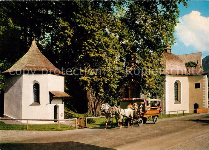 Oberstdorf Loretto Kapelle mit Stellwagen
