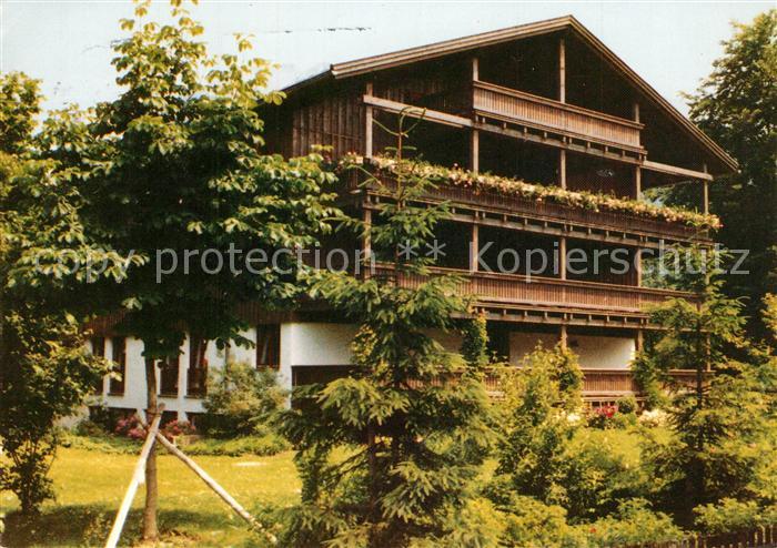 Oberstdorf Muetterkurheim Hohes Licht