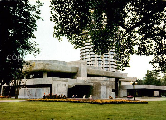Augsburg Kongresshalle mit Hotelturm