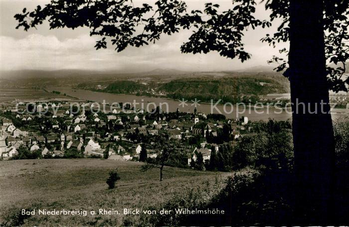 Bad Niederbreisig Panorama Blick von der Wilhelmshoehe