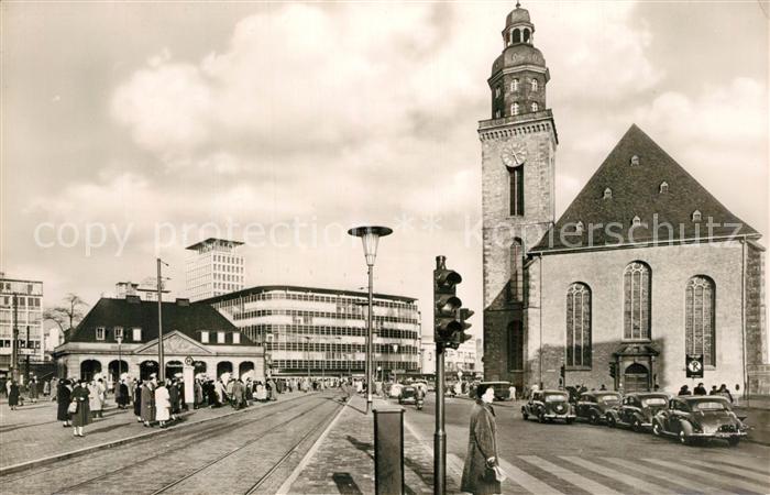 Frankfurt Main Hauptwache und Katharinenkirche