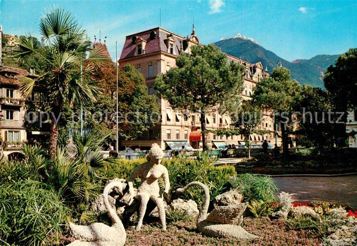 Meran Merano Passeggiata Promenade Skulpturen