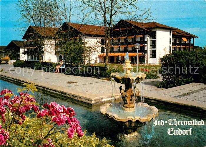 Endorf Bad Jod Thermalbad Brunnen