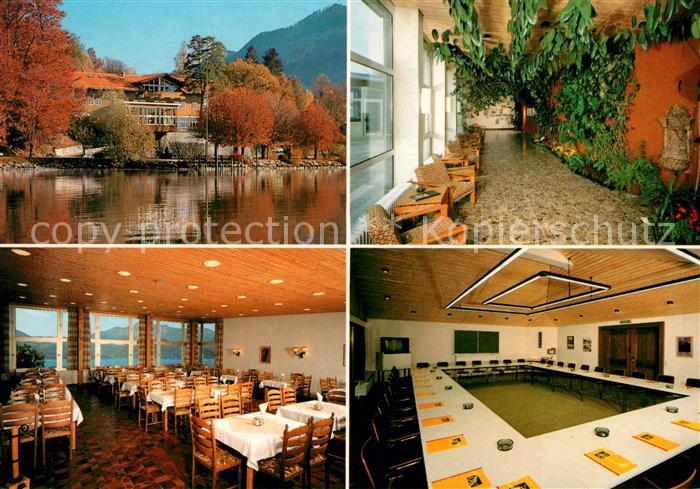 Kochel See oeTV Bildungsstaette Kochelsee Speisesaal Tagungsraum Huber Karte Nr