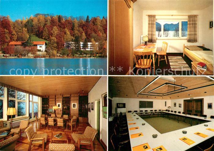 Kochel See oeTV Bildungsstaette Kochelsee Aufenthaltsraum Fremdenzimmer Tagungsr