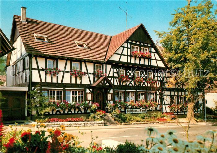 Sasbachwalden Gasthof Pension Engel Fachwerkhaus Weindorf Schwarzwald