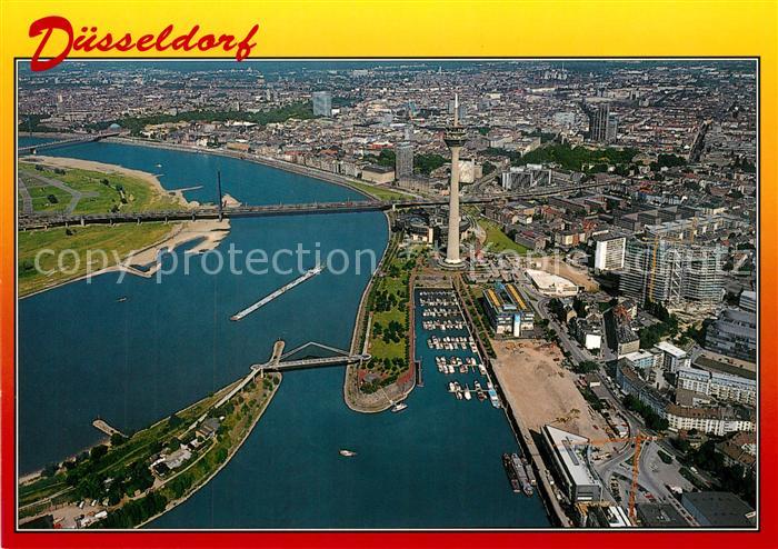 Duesseldorf Fliegeraufnahme