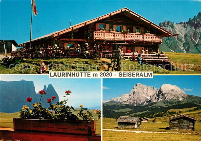 Seiseralm Chiemgau Laurinhuette Bergrestaurant Landschaftspanorama Dolomiten