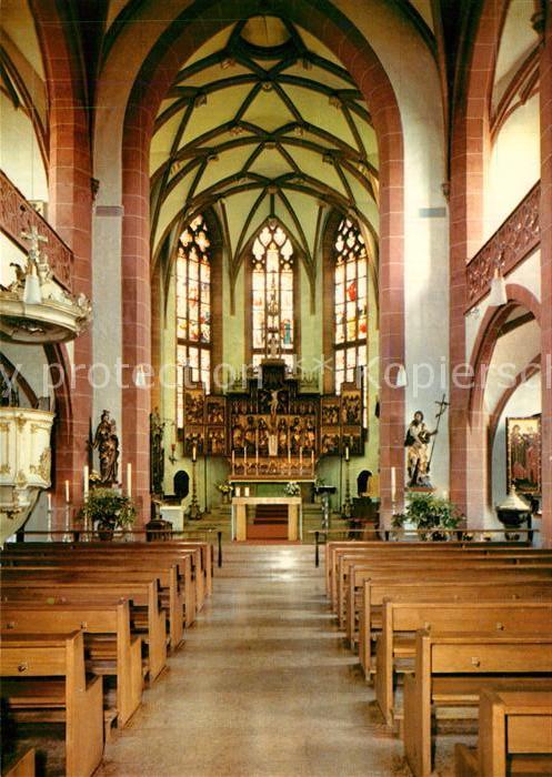 Geisenheim Rheingauer Dom Innenansicht