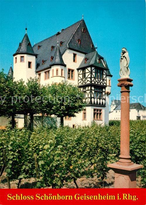Geisenheim Schloss Schoenborn Mariensaeule